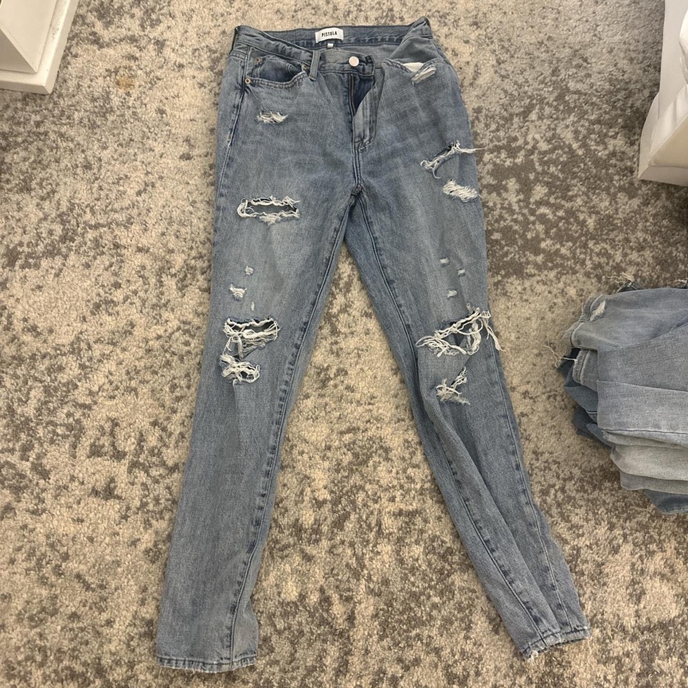 Pistols ripped jeans: size 26